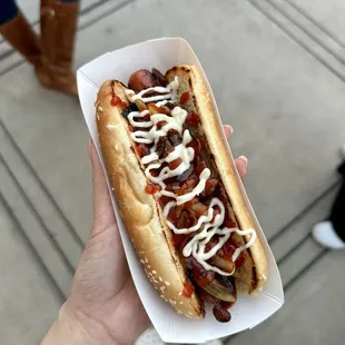 sandwich, hot dogs, hot dog, food