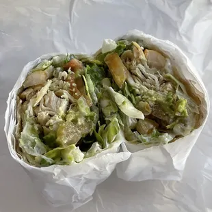 1-18-2023 California chicken wrap