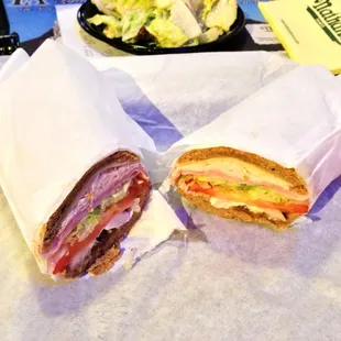 Turkey and ham club.