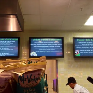 Easy to follow menu.