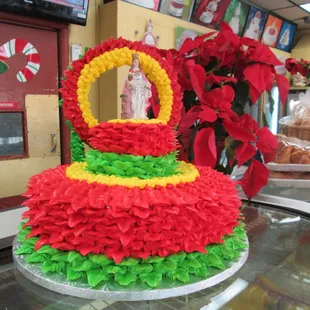un cake de santa barbara