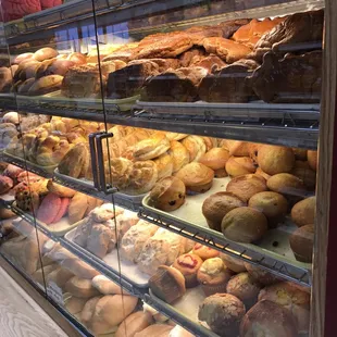 a variety of baked goods