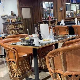 This is the indoor dining