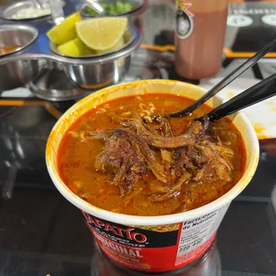 Ramen birria