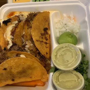 Birria tacos
