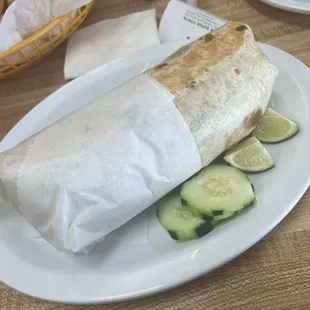 Three 3 Amigos Burrito