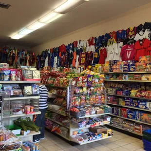 a grocery store filled with merchandise