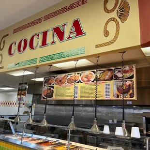 the interior of a restaurant