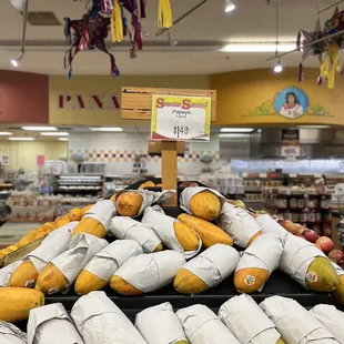 a display in a grocery store