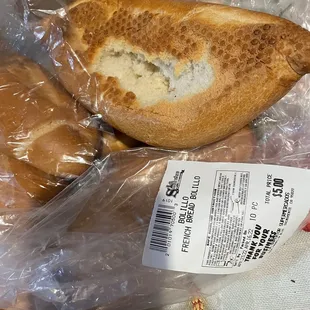 People check on your bread before buying it the having small guest in there bakery area