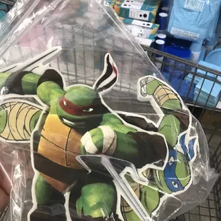 Ninja Turtle characters - cut out