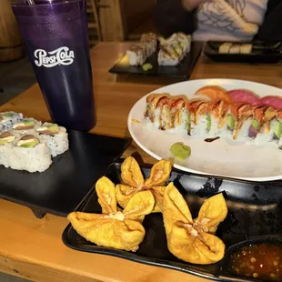 food, sushi, sushi and sashimi, sashimi