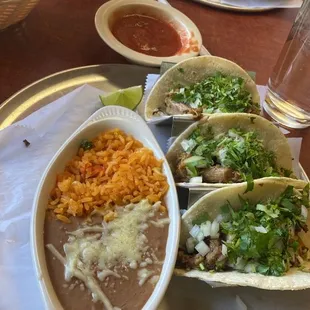 Carnitas and legua tacos