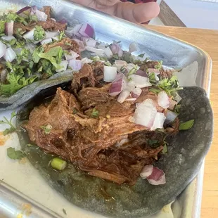 Birria tacos