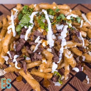 Loaded Fries (angus asada shown)
