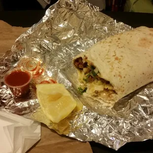 Adobada super burrito