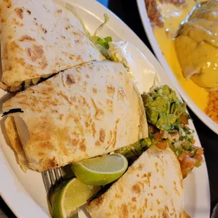 Queso Quesadilla with Asada