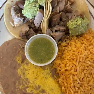 Carnitas tacos. So so good. Thursday only!