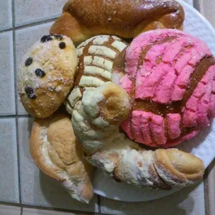 Some of the numerous amazing breads