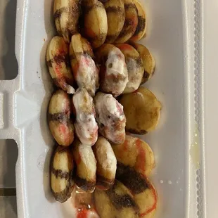 Mini pancakes were unbelievably good since we don't do sweet stuff too much...but definitely worth the try at least once !!!