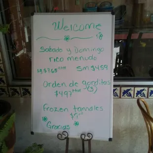 a sign outside of a restaurant