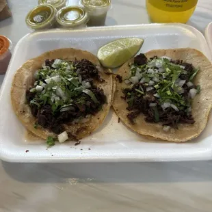 Carne Asada Taco corn tortilla