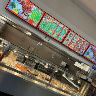 Restaurant inside the shop