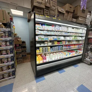 Dairy section