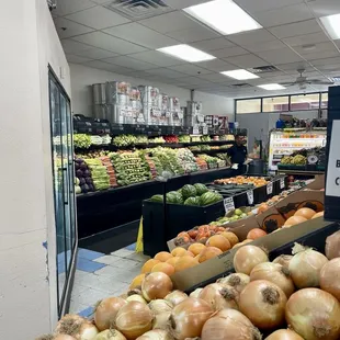 Lots of fresh produce!