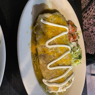 Asada Wet Burrito