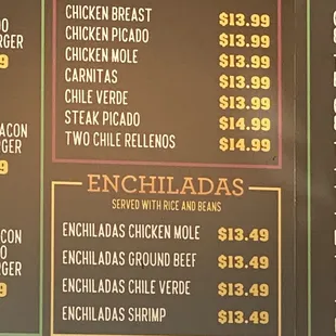 Great stuff menu