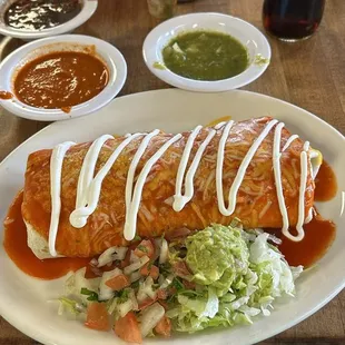 Asada Wet Burrito
