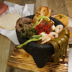a plate of food