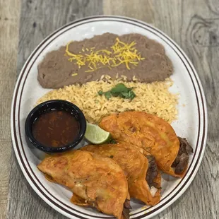 Taco Birria plate