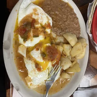 Huevos Rancheros plate