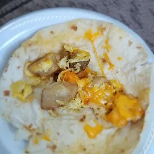 1 crappy Potato Egg n Cheese.... this was not a deal special just a regular buy