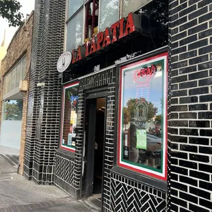 Exterior, a local institution