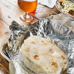 Burrito, Mexican honey lager