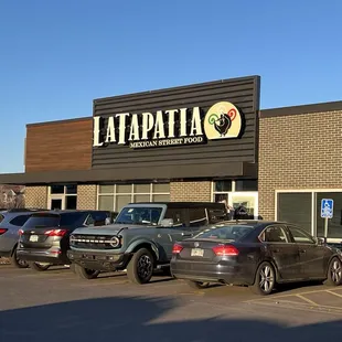 Front of the restaurant