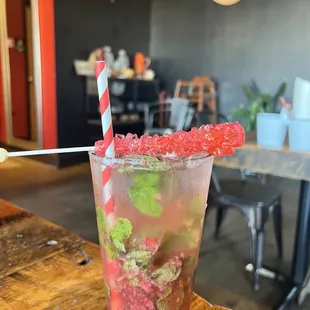 Strawberry mojito