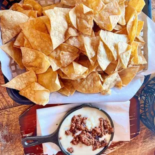 Chorizo queso dip