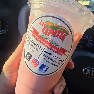 Agua fe fresa