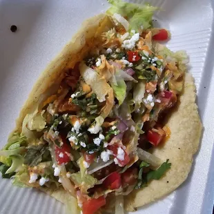 Shrimp taco
