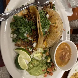 Tacos Al Pastor Plate