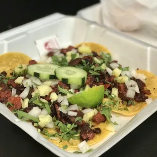 a close up of a plate of food