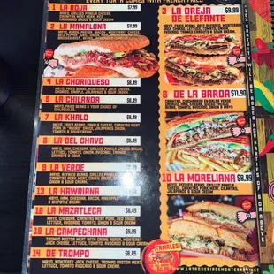 If you're looking for a torta this is definitely the place I've never seen so many torta options in my life!!