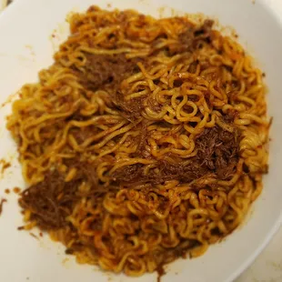 The Mexican ramen, tasty