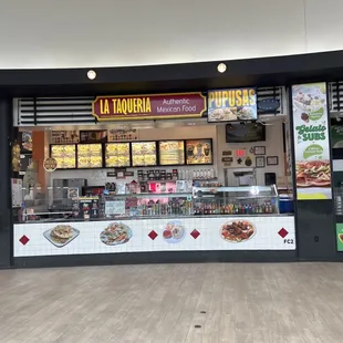 the interior of a restaurant