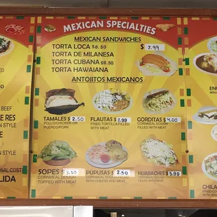 mexican specials