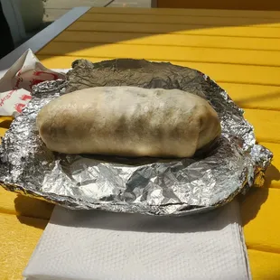 carne asada burrito